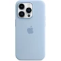 Чехол для iPhone Apple Silicone Case with MagSafe Sky (MQUJ3) for iPhone 14 Pro: Материалы Силикон