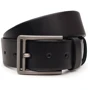 Мужской ремень Borsa Leather черный (V1115DPL02-black)
