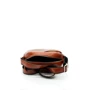 Жіноча сумка крос боді ARTiS Bags коричнева (1728 4778-5942): Фактура Под змею, Глянцевая, Гладкая