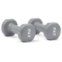 Гантель Reebok Dumbbells серый Уни 2 кг (RAWT-16152)