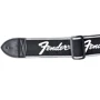 Ремень гитарный FENDER STRAP 2" WOVEN RUNNING LOGO BLACK SIL: Тип Ремни