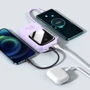 Зовнішній акумулятор Baseus Power Bank 20000mAh з USB-C Cable Q Pow Display 22.5W Purple (PPQD-I05): Тип батареї Літій-полімерні