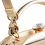 Женская сумка кросс боди Amelie Galanti золотая (A981072-gold): Тип ручки Со съемным ремнем, Плечевой ремень, Короткая ручка