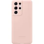 Чохол для телефона Samsung Silicone Cover Pink (EF-PG998TPEGRU) for Samsung G998 Galaxy S21 Ultra