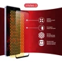 Intaleo Tempered Glass Full Glue Black for Oppo A80 фото 6