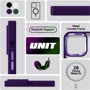 Чехол для iPhone ArmorStandart Unit MagSafe Case Purple for iPhone 14 Pro Max (ARM66953): Тип чехла накладка на заднюю часть