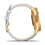 Смарт-часы Garmin Vivomove Luxe 24K Gold PVD Stainless Steel Case with White Italian Leather Band (010-02241-08): Интерфейсы подключения Bluetooth