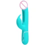 Вибратор 3в1 LYBAILE Pretty Love Twinkled Tenderness Kampas Turquoise (BW-500025-1)