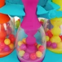 Игровой набор Battat - Яркий боулинг (6 кеглей, шар, подставка) (BX4511Z): Материал пластик