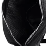 Мужская сумка планшет Borsa Leather черная (1t1025m-black): Тип ручки Плечевой ремень, Без ручки