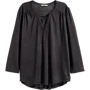 Топ H & M 3080615 44 чорна з рукавом 7/8: Сезон Демісезон