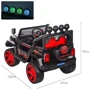 Детский электромобиль Джип Bambi Racer Jeep Wrangler, черный (M 3237EBLR-2-3): Материал колес EVA