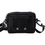 Мужская сумка через плечо Onepolar черная (W3172-black): Фактура Тканая