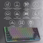 Клавиатура GamePro MK141R Red Switch Low Profile Dark Gray RGB фото 8