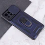 Чехол для телефонов Mobile Case Camshield Serge Magnetic Ring Blue for Xiaomi Mi 11 Lite / Mi 11 Lite 5G: Материал TPU (термополиуретан) и поликарбонат