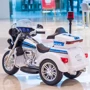 Трёхколёсный мотоцикл Kidsauto Police белый фото 10