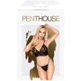 Комплект браллет и стринги Penthouse - Double Spice Black L/XL