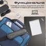 Сумка для ноутбуков Promate 15.6" Limber-MB Blue (limber-mb.blue): Тип сумки сумка