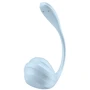 Виброяйцо Satisfyer Smooth Petal Connect App Light Blue