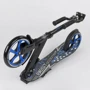 Самокат детский Best Scooter с PU колесами, зажимом руля и 1 амортизатором Black/Blue (88915) фото 7