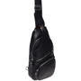 Чоловіча сумка-слінг Borsa Leather чорна (K15026-black): Країна виробник Тайвань