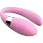 Вибромассажер для пар с пультом ДУ - Boss Series V-Vibe Pink USB 7 Function, BS6200001