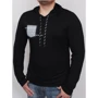 Лонгслів PFProject POCKET Long XXL чорний з принтом