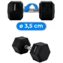 Гантель Thunder 20 кг (HEXAGONAL-DUMBBELLS-20KG) фото 5