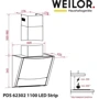 Вытяжка WEILOR PDS 62302 BL 1100 LS Motion фото 9