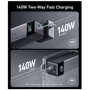 Внешний аккумулятор Anker Power Bank 24000mAh 737 PowerCore 140W Black (A1289011): Емкость батареи, мАч 24000