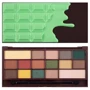 Makeup Revolution Chocolate Pigment Palette Mint Chocolate Тени для век Палетка 16 цветов 22 g