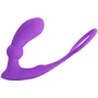 Вибромассажер простаты с эрекционным кольцои и пультом ДУ LYBAILE Pretty Love Warren Purple (BI-040162W-1)