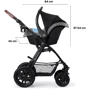 Универсальная коляска 3 в 1 Kinderkraft Xmoov Black (KKWXMOVBLK3000) фото 10