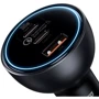 Зарядное устройство Baseus Car Charger USB+2хUSB-C Qualcomm Multi-Port 160W Gray with Cable (TZCCZM-0G): Кабель в комплекте USB-C