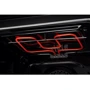 Духова шафа електрична GRANADO GEO 62-1300 inox black: Кількість режимів нагріву 6