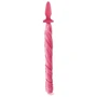 Анальна пробка з хвостиком Unicorn Tails Pastel, 8,4х3,2 см, рожевий
