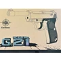 Пістолет на кульках Galaxy G21 Вальтер P38 метал чорний: Виробник Galaxy