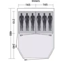 Палатка Easy Camp Huntsville 600 Green/Grey (120408)