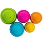 Пірамідка тактильна Чашки Fat Brain Toys dimpl stack (F293ML): Стать Для мальчиков, Для девочек