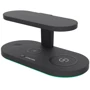 Зарядное устройство Canyon Wireless Charger WS-501 15W Black (CNS-WCS501B): Кабель в комплекте отсутствует