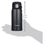 Zojirushi SM-SD48BC 0.48л чорний (1678.04.47): Матеріал колби нержавіюча сталь
