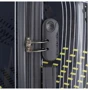Чемодан Semi Line 20" (S) Black Pattern черный (T5651-1): Застежка Молния