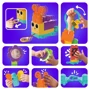 Конструктор Mega Bloks Гусеница 30 деталей (HKN44)