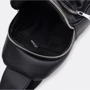 Чоловіча сумка слінг Ricco Grande чорна (K16085bl-black): Фактура Плетеная, Зернистая