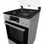 Плита комбинированная Gorenje MEKS512S: Управление механическое, электронное