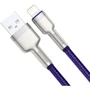 Кабель Baseus USB Cable to Lightning Cafule Metal 2.4A 1m Purple (CALJK-A05): Тип USB Cable - Lightning