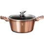 Кастрюля Berlinger Haus Metallic Line Rose Gold Edition с крышкой 6.1л (BH 1516N)