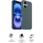 Чехол для iPhone ArmorStandart ICON2 MagSafe Lake Green for iPhone 16 (ARM81313): Материалы Силикон
