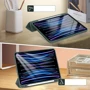 Аксессуар для iPad BeCover Tri Fold Soft TPU with Pencil mount Dark Green for iPad Air 13 (2024 / 2025) (711467): Материал полиуретан
