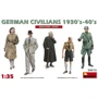 Сборная модель MiniArt Немецкие граждане, 1930-40 г. (MA38015)